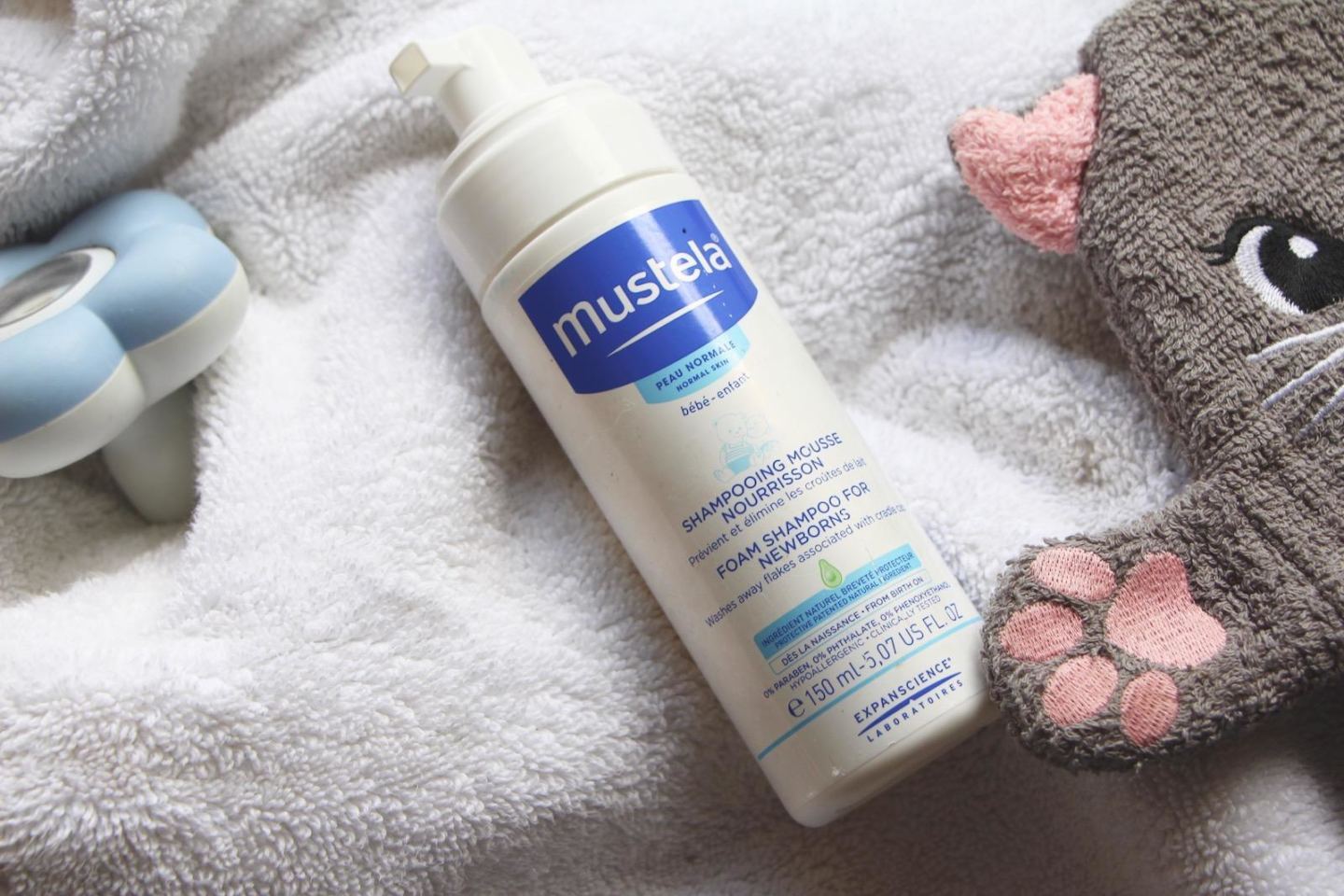 mustela foam shampoo for newborns 150ml